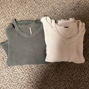 Free people xs sweater lot